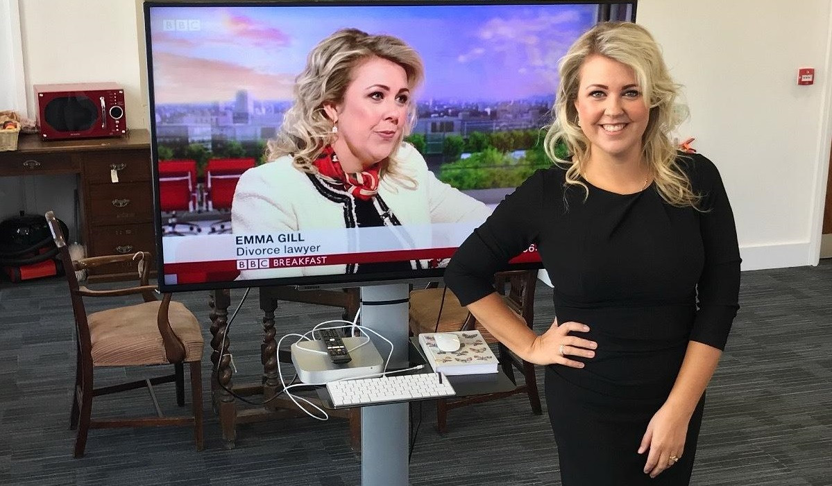 Emma Gill joins BBC Breakfast sofas to discuss divorce law
