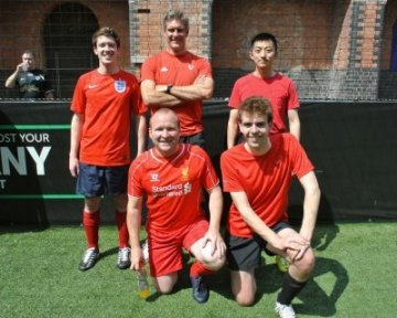 Vardags football team make 5-a-side debut