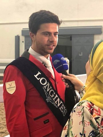 Ahmad Mansour wins Longines League