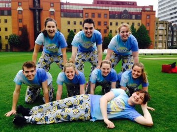 Vardags team dodges balls for charity fundraiser