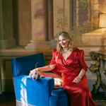 Ayesha Vardag in her Florence residence